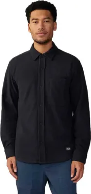 Produktbild von Mountain Hardwear Microchill™ Halbreißverschluss-langarm-t-shirt Schwarz S Mann Schwarz S