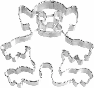 Produktbild von Birkmann Ausstechform Gnuff, Ausstecher, Plätzchenform, Keks, Plätzchen, Edelstahl, 10 cm, 191686