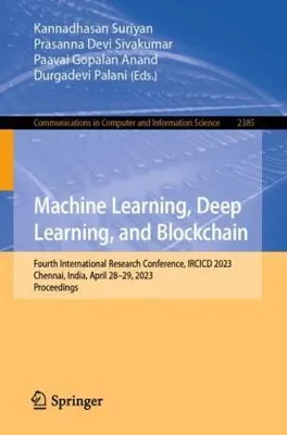 Produktbild von Machine Learning, Deep Learning, and Blockchain