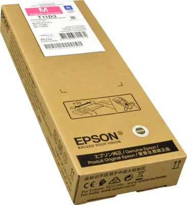 Produktbild von Epson C13T11D340, High (L) Yield, Magenta, 1 Stück(e), 5000 Seiten, Einzelpackung