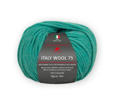 Produktbild von Pro Lana Italy Wool 75 50g türkis 263