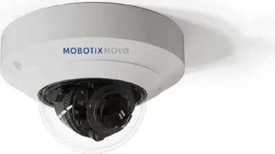 Immagine prodotto di Mobotix MOVE - Telecamera di sicurezza IP - Per interni ed esterni - Cablata - 120 dB - A soffitto - Bianco