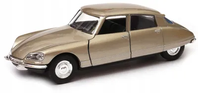 Immagine prodotto di WELLY, modellino in scala 1:34 della Citroën DS23 del 1973, colore giallo