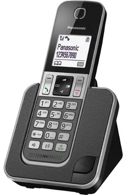 Immagine prodotto di Telefono cordless grigio ect Panasonic KXTGD310FRG