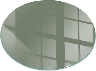 Zdjęcie produktu dla Szklana podstawa do Fi 80 cm - Szklana płyta kominkowa - Szklana płyta kominkowa - Szkło ochronne - Płyta chroniąca przed iskrami - Szklana podstawa ognioodporna - Płyta chroniąca przed wysoką temperaturą - Szklana podstawa ochronna - Kolor oliwkowo-zielony