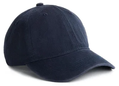 Obrázok produktu pre Detská čiapka typu "basecap" s UV ochranou, vyrobená z bavlny, nastaviteľná, tmavomodrá, vhodná pre deti vo veku 2-5 rokov