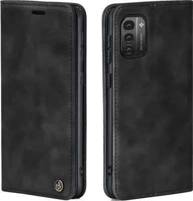 Produktbild von Handy Hülle für Nokia G11 / G21 Klapphülle Bookcase Flip Cover Handy Tasche Etui Farbe: Schwarz