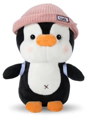 Zdjęcie produktu dla Miękisz pluszowy, pingwin, różowy, 23 cm, dla dzieci