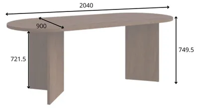 Zdjęcie produktu dla RECA 05 STÓŁ PK9040-Trawertyn PK9040-Trawertyn 05 B