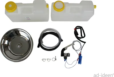 Produktbild von 12V Miniküche Campingküche Küchenblock Bausatz Rundspüle 32 cm London VITO T4 T5