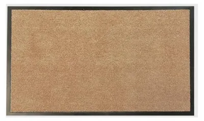 Produktbild von Nachbildung Fußmatte 90x150 cm Schmutzfangmatte Braun rutschfest