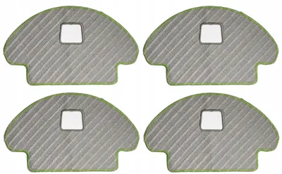 Produktbild von Wischpads für iRobot Roomba Combo - 4 Stück - Wischtücher zum Bodenwischen - Für Saugroboter