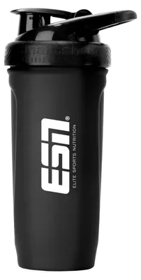 Produktbild von ESN Shaker Reforce Edelstahl Schwarz 700ml Auslaufsicher BPA-frei Gravierte