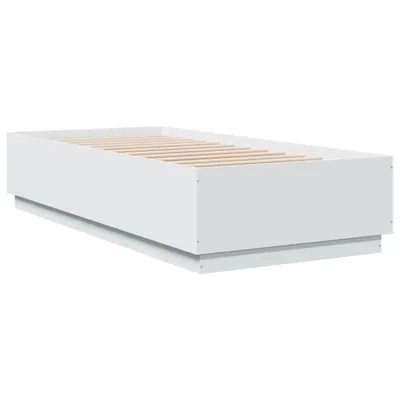 Produktbild von Bettgestell Weiß 100x200 cm Holzwerkstoff