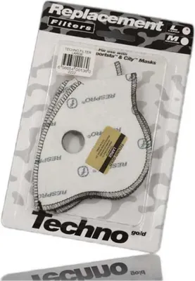 Image de Filtre de remplacement pour masque Respro Techno Blanc XL Blanc XL