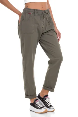 Produktbild von WD508 Damen Hose in ausgefallenem Look