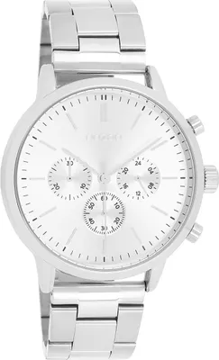 Produktbild von Oozoo Armbanduhr silber Edelstahl Timepieces Herren Analog UOC11405