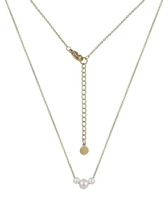 Immagine prodotto di Elegante collana placcata oro con perle vere SSSN0006XI9GP45