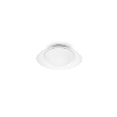Image de Plafonnier latéral blanc 1 ampoule