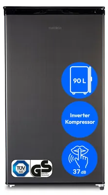 Produktbild von MEDION Kühlschrank mit Gefrierfach 90 Liter - MD370033 - dark grey