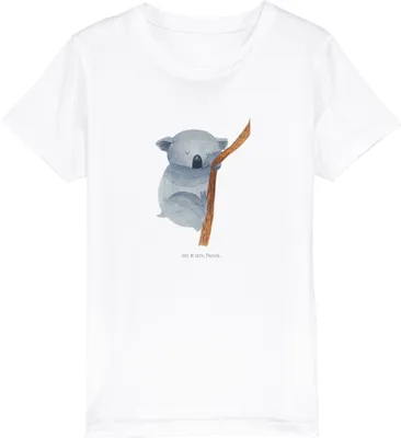 Produktbild von Mr. & Mrs. Panda Kleinkinder T-Shirt Koalabär 9-11 Jahre (134/146) - Weiß - Geschenk, Koala, Jungen, Traumland, Traum, Teenager, Bär, schlafen, Kindershirt, Mädchen