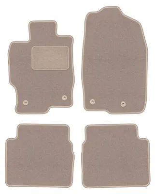 Immagine prodotto di Tappetini in moquette per Mazda 6 II GH 2007-2012 (berlina/station wagon/liftback) – set 4 pezzi, beige, su misura – Wielganizator LUX