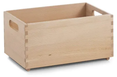 Produktbild von Zeller 13306 Allzweckkiste, Buche lackiert 30 x 20 x 15 cm