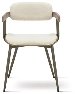 Produktbild von MASSIVMOEBEL24 Polsterstuhl 51x53x78 beige JANINA #03