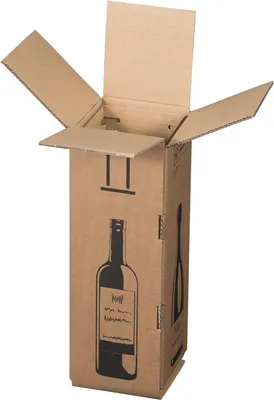 Produktbild von Flaschenversandkarton 1er Magnum, 1,5 Liter - Kaufland - 10 Stk.