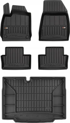 Produktbild von Renault Clio 5D Gummi-Matten Set ab 2019