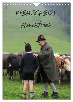 Produktbild von Viehscheid Almabtrieb (Wandkalender 2027 DIN A4 hoch), CALVENDO Monatskalender