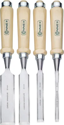 Produktbild von CONNEX Stechbeitelsatz 4-tlg., COX861000