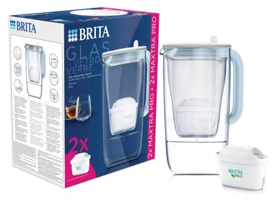 Produktbild von Brita Glas Kanne Model One inkl. 2 MAXTRA PRO