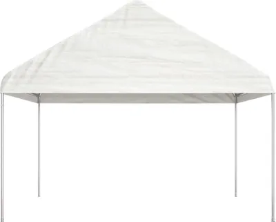 Obrázek produktu pro vidaXL Pavilon se střechou Bílý 4,08x2,23x3,22 m Polyethylen