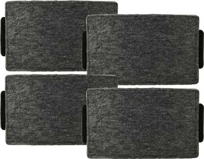 Produktbild von vhbw 4x Aktivkohlefilter Ersatz für Miele FWKM-1423, 9231860, DKF-19, DKF19-1, 4002515094815 für Dunstabzugshaube - 23,7 x 14,6 x 1,9 cm