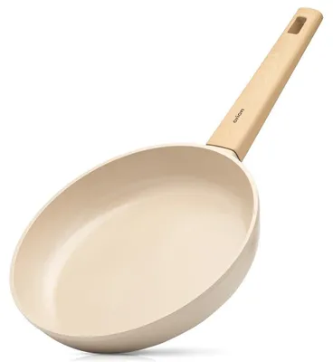 Produktbild von Vilde | Bratpfanne Aluminium Beige 24 cm Keramikbeschichtung - ECRINA