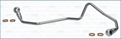 Produktbild von AJUSA Ölleitung für Turbolader Ölvorlaufleitung Turbolader OP10589 passend für PEUGEOT 2008 Kombi (CU) 207 (WA, WC) 207 CC (WD) 208 I Schrägheck