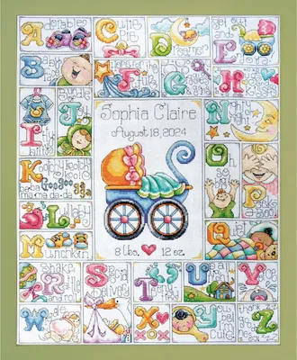 Obrázok produktu pre Balenie výšiviek krížikom "Špeciálna dodávka", počítaný vzor, 40x51cm