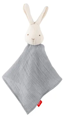 Produktbild von sigikid Schnuffeltuch Hase, sigibaby - Babyspielzeug Tröster, Schmusetuch aus Musselin Geschenk für Babys ab Geburt
