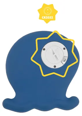 Image de Badabulle Thermomètre de bain Poulpe, mesure numérique de la température de l'eau & de la pièce