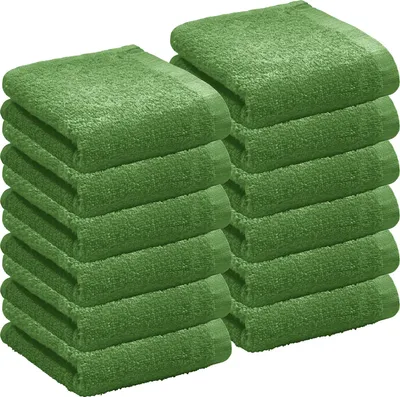 Produktbild von REDBEST Gästetuch Oceanside" 12er-Pack grün 30x50 cm"