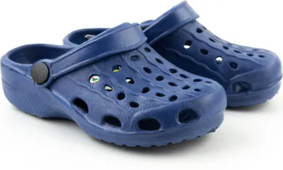 Zdjęcie produktu dla PLAYSHOES 171727, Chodaki, Uni , Dziecko, Granatowy (marynarski), Jednolity, 26/27