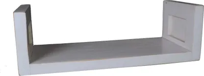 Produktbild von MiaMöbel Wandregal Mexico Möbel 100 cm Landhausstil Massivholz Pinie Weiß