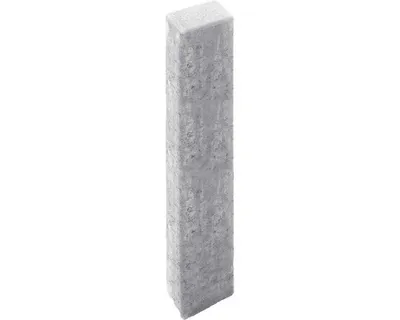 Produktbild von Rechteckpalisade iMount Corner grau 16,5 cm x 12 cm x 150 cm