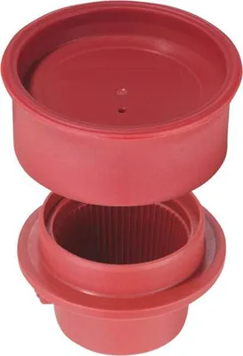 Produktbild von Graef Kapseleinsatz für Tchibo Cafissimo* Kapseln, Kapseladapter, Graef, Siebträger-Espressomaschine ES 90 (ES 90) Siebträger-Espressomaschine ES 91 (ES 91)..., Rot, 1 Stück(e)