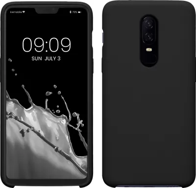 Kwnobile TPU Silikon Hülle Für Huawei Y6s (2019) – Weich, Rutschfest & Kompatibel Mit Kabellosem Laden (Schwarz Matt)