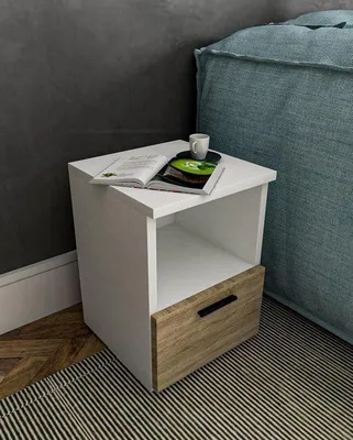 Image de Table d'appoint 30 x 30 x 40 cm pour chambre à coucher