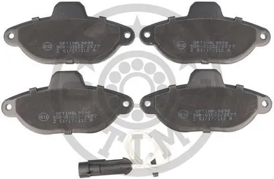 Produktbild von OPTIMAL Bremsbeläge Satz Vorne Bremsklötze für FIAT PUNTO (188) BP-09898