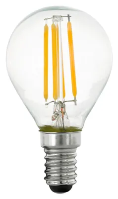 A close-up studio shot of an LED light bulb.