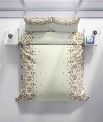 Obrázek produktu pro Chanar s.r.o bavlněné prostěradlo Beautiful Sleep - hnědá hvězda